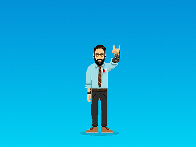 Pixel autoportrait