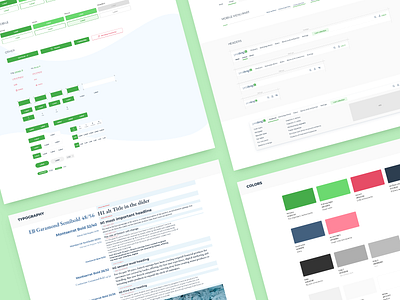 Style guide for website design typography ui uikit ux