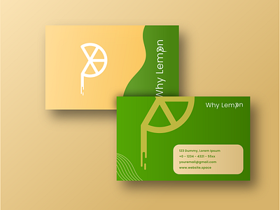 Why lemon Bussines card