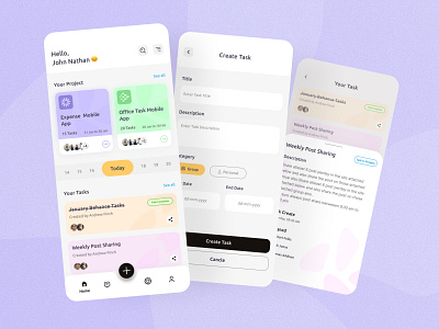 Task Management App Design