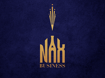 Nax Business - Logo design branding design graphic design icon illustration lettering logo logodesign logotype typedesign typeface typography vector visualidentity