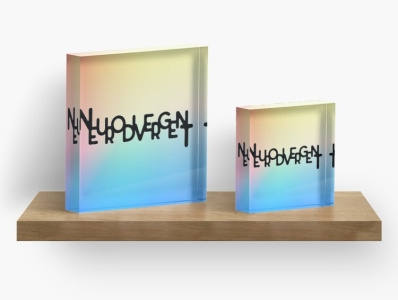 “Neurodivergent” Typography on Rainbow Gradient Background advocate branding causes design graphic design illustration neurodiversity redbubble typography