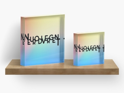 “Neurodivergent” Typography on Rainbow Gradient Background