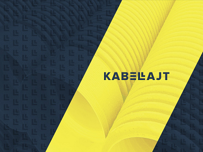 Kabellajt Logo & Corporate Identity awesome blue bold brand clean corporate identity electrical graphic graphicdesign logo logodesign modern unique yellow