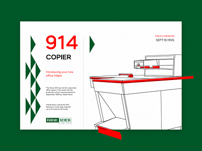 Xerox 914 anniversary copy copy machine graphic graphicdesign illustration illustration design machine photocopier xerox xerox914