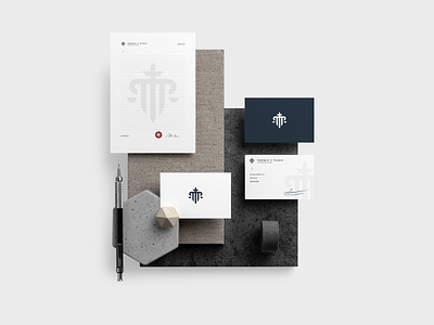 Lawyer firm branding design