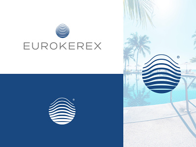 Eurokerex - Logo Redesign blue brand branding bussines card corporate design design illustration logo memo modern redesign vector