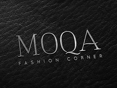 Moqa businesscard comingsoon corporateid corporateidentity envelope fashion graphicdesign logodesign portfolio switzerland vehiclewrap