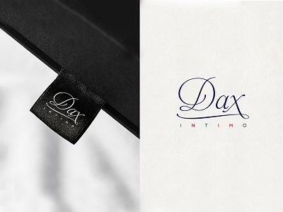Dax Intimo dax label labeldesign logo logodesign serbia