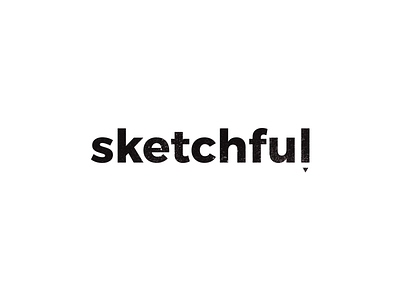 Minimal logo design for Sketchful black l letter lettering logo logo design minimal minimalism modern negative space pencil sketch