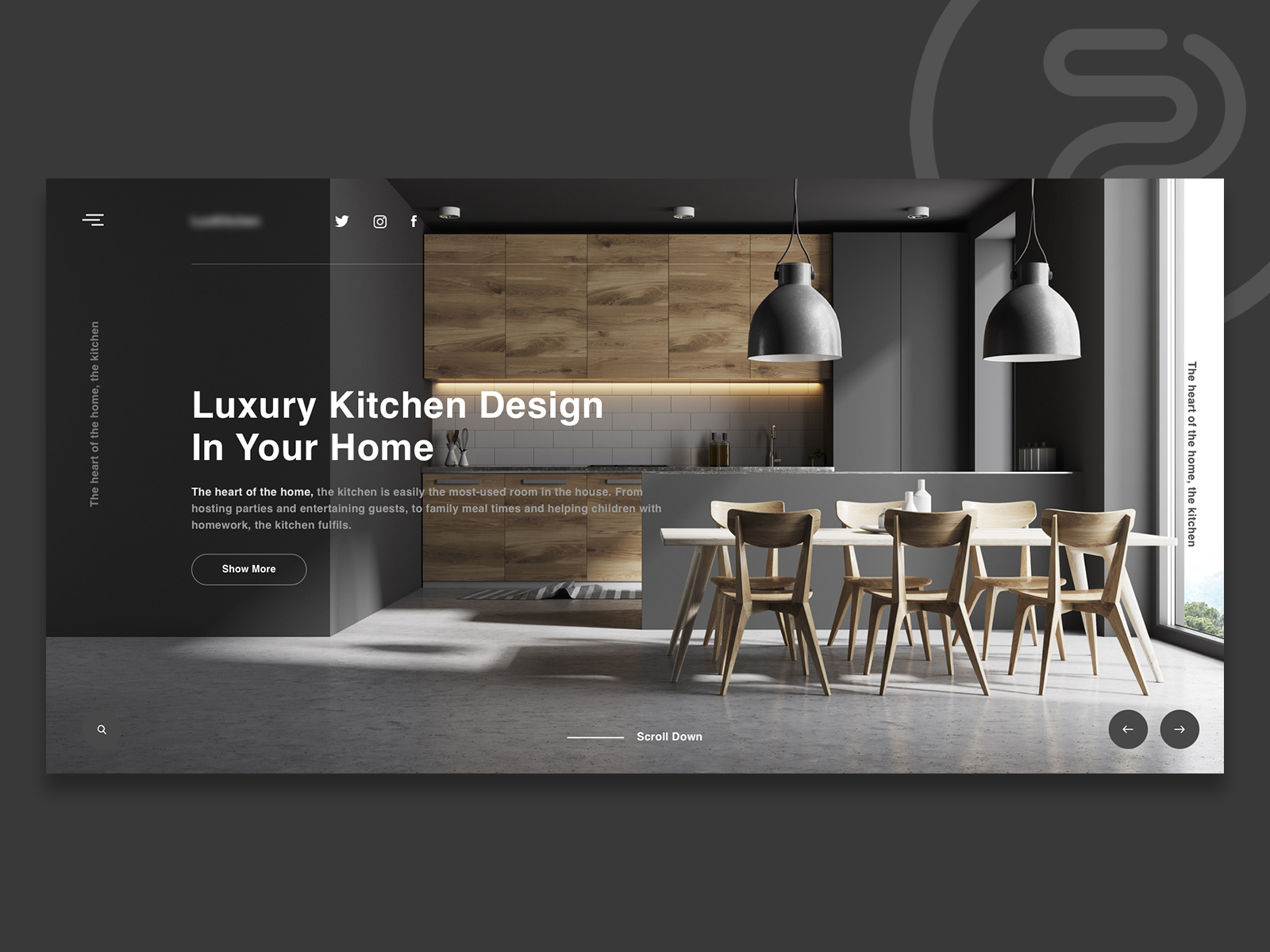 Stylish Kitchen Website design by PopArt Studio on Dribbble