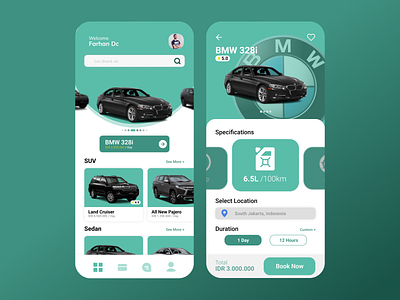 Rental Car App