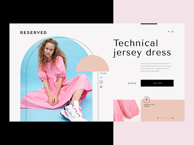 Landing Header - Сlothing store