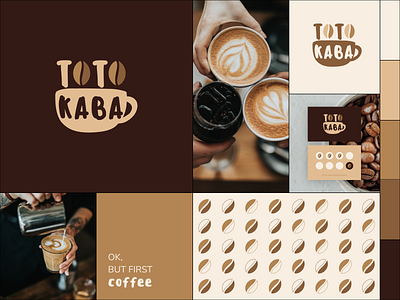 Logo for coffee shop TOTO Coffee branding design graphic design logo vector