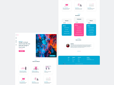 Digital Agency | Concept Landing Page