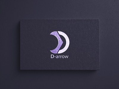 Letter D logo with arrow | arrow symbol  | d arrow logo
