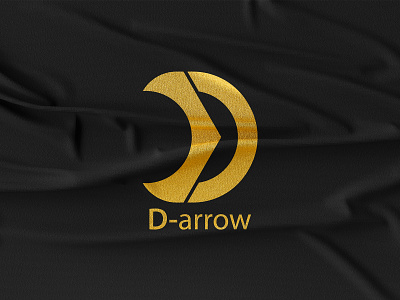 Letter D logo with arrow | arrow symbol | d arrow logo
