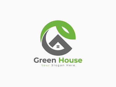 Natural Logo / Greenhouse Logo Design / Branding / Modern Logo