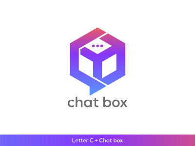 chat app / message logo / logo design / modern logo / branding