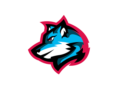 Wolf Mascot Logo abstract branding colorful design illustration logo mascot mascotlogo sports