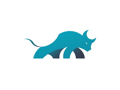 Bull Icon Logo