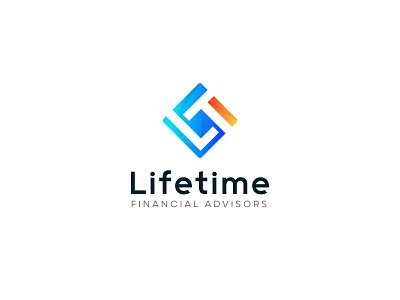 Life time branding creative logo logo typography vector
