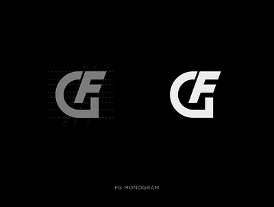 FG Monogram branding creative logo design designe fg logo fgmonogram logo typography