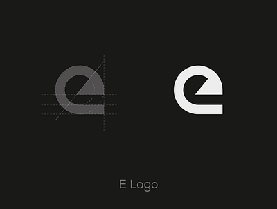 E Logo app icon branding creative logo designe graphic design icon latter e logo typography vector