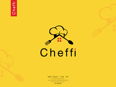 Chef logo brand identity branding chef hat logo chef logo creative logo custom logo designe graphic design logo logo design restaurant logo spoon logo vector