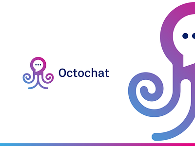 Octo Chat Unused Logo animal app logo art branding chat chatbot creative logo element graphic design icon illustration isolated logo modern octochat octopus symbol talk technology vector