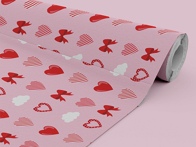 Design of a package for a Valentine's Day