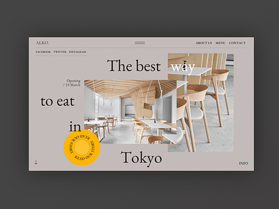 Restaurant - Home Page Exploration