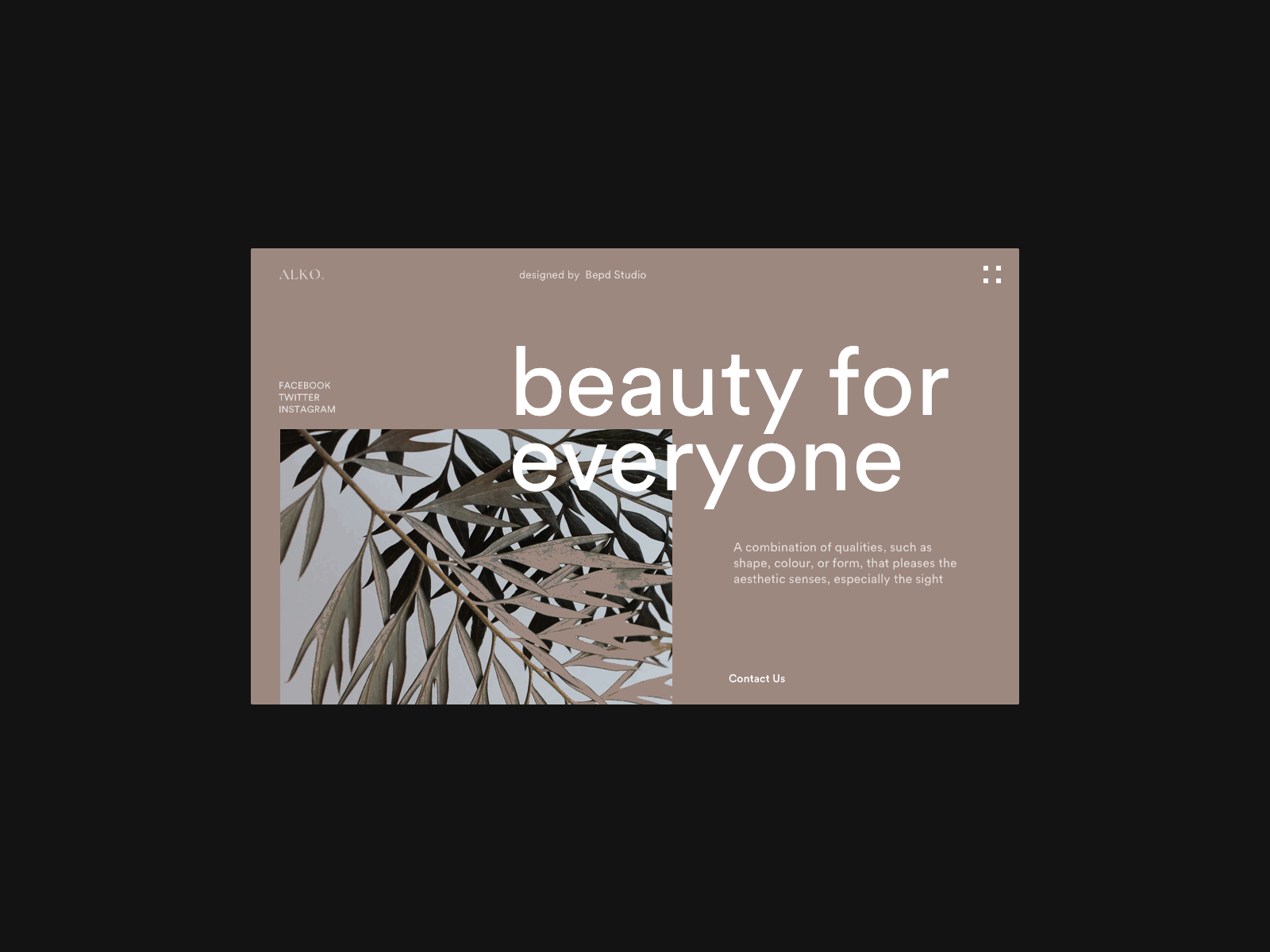 Everyday Design v2 - Showreel Bepatrickdavid clean design minimal portfolio showreel typography ui web web design webdesign website