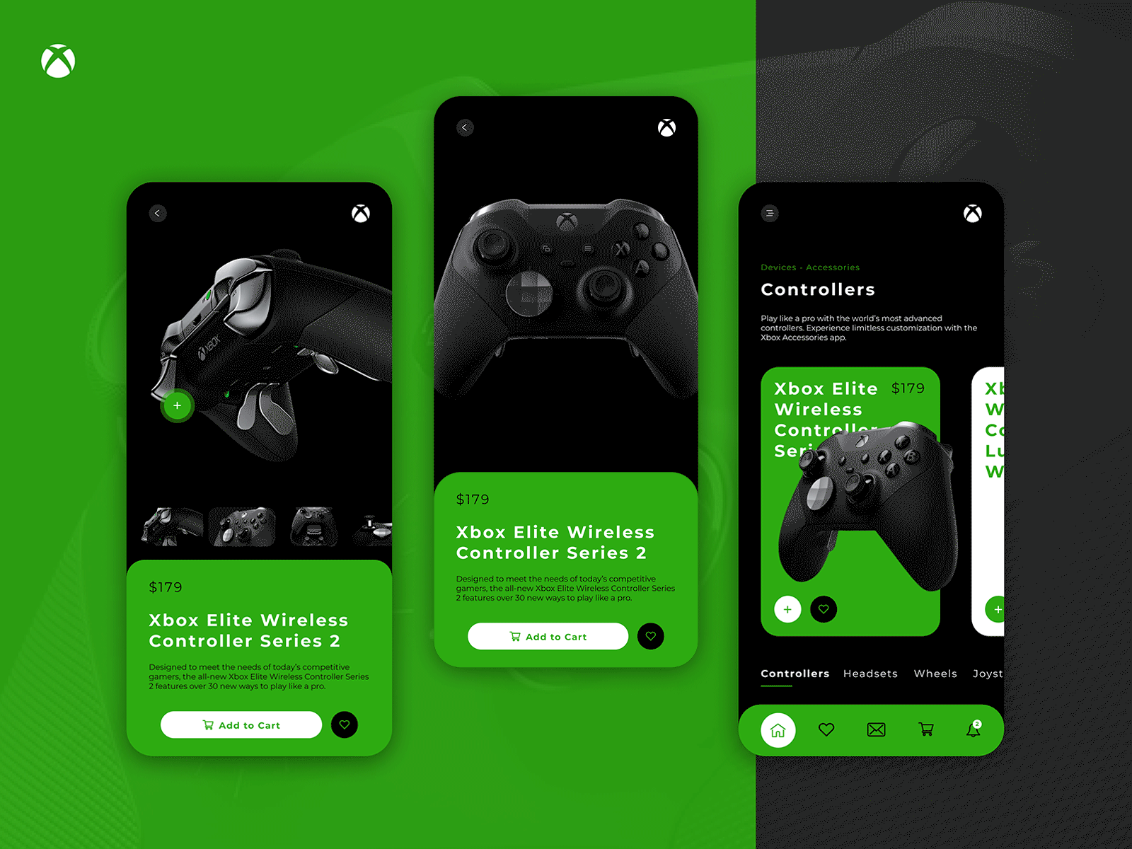 Xbox - Store app concept design