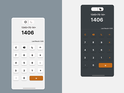 #004 UI Daily Challenge: Calculator 100 days ui challenge 100dayui challenge design illustration logo ui uidesign ux