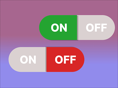 Daily UI: #015 ON/OFF Button 100 days ui challenge 100dayui challenge dailtyui design logo ui uidesign ux