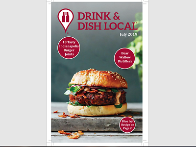 Food Article branding design