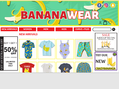Bananawear Mockup branding design illustration mockup