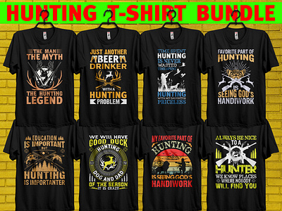 Hunting T-shirt Bundle