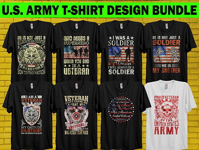 U.S. ARMY T-shirt Design Bundle .s. t shirt design bundle airforce best us t shirt soldier lover soldier t shirt u.s. design bundle us lover us t shirt design