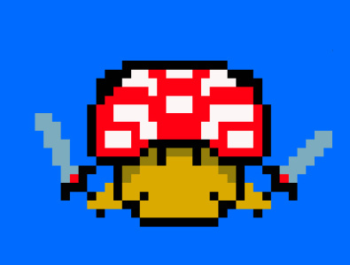 Rogue Mushroom Pixel Art By Septian Firdaus On Dribbble