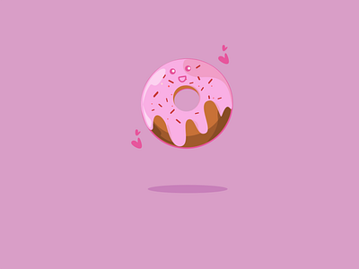 Donuts Kawaii Illustration