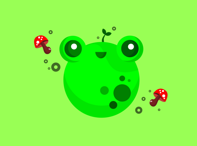 Mr. Froggy Kawaii doodle illustration by sudeshna puri on Dribbble