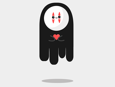 No face Illustration in kawaii style app design graphic design icon illustration logo vector