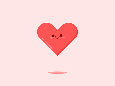 Kawaii Heart Illustration