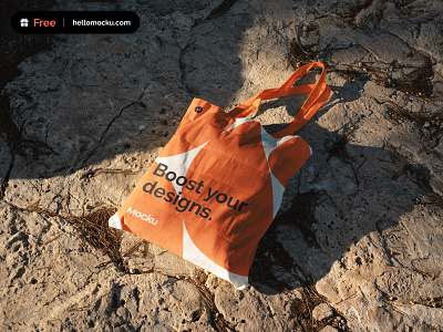 FREE Outdoor Tote Bag Mockup free freebie mockup outdoor photography totebag