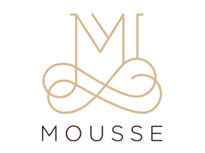 mousse ashley webelhuth logo design mousse restaurant identity
