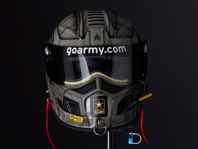 Helmet | U.S. Army Top Fuel Paint Scheme ashley webelhuth drag racing helmet m18 tfv nhra tony schumacher top fuel paint scheme u.s. army