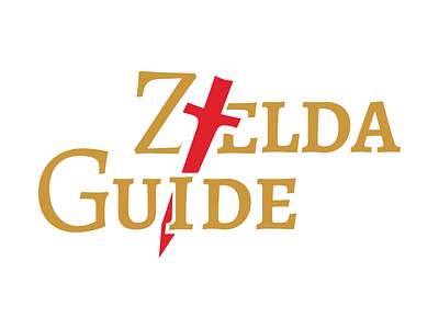 Zelda Guide challenge design illustration logo logocore typography vector