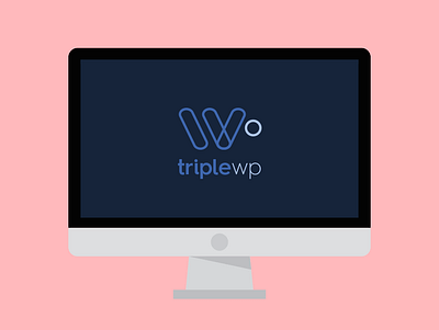 TripleWP challenge dayli design flat icon illustration logo logocore minimal typography vector web